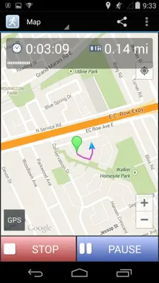 JogTracker android App screenshot 5